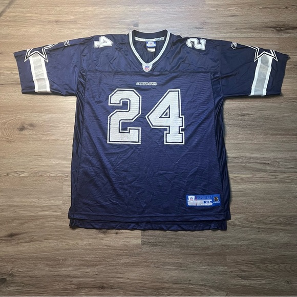 NFL Reebok Vtg Dallas Cowboys #24 Barber Jersey